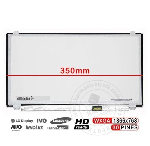 Lenovo Thinkpad E595 20NF001PTX Slim Led/Lcd Panel HD / Ver.1 - Resim 2