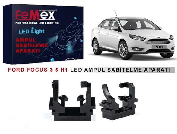 Ford Focus 3,5 Araçlar için Uzun Far Tutucu Led Ampul Sabitleme Aparatı ürün görseli 1