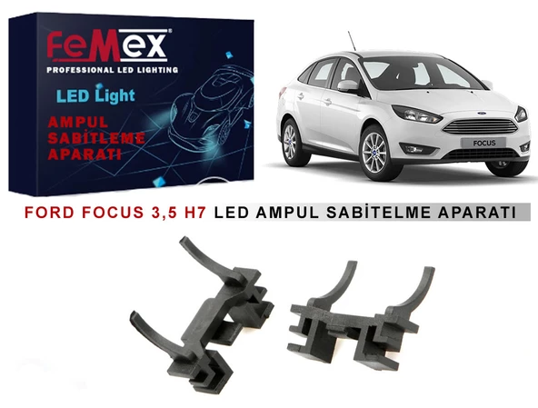 Ford Focus 3,5 Araçlar için Kısa Far Tutucu Led Ampul Sabitleme Aparatı ürün görseli 1