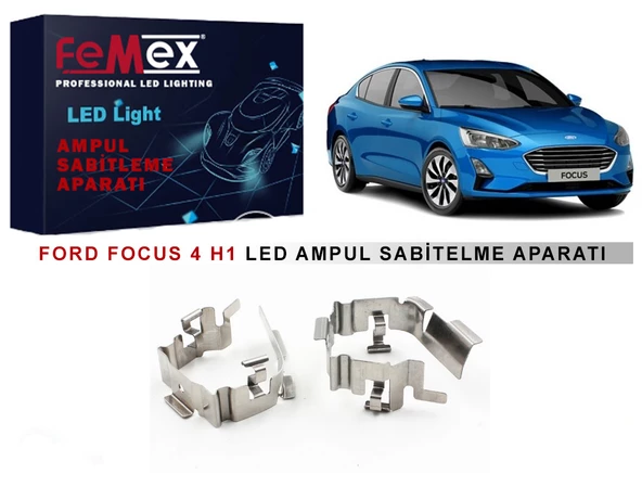 Ford Focus 4 Araçlar için Uzun Far Tutucu Led Ampul Sabitleme Aparatı ürün görseli 1