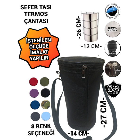 SEFER TASI TERMOS ÇANTASI ürün görseli 1