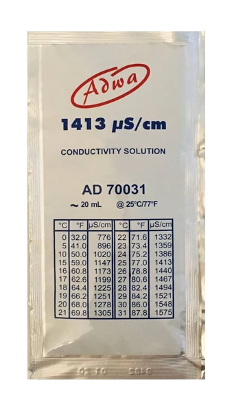 ADWA TDS Kalibrasyon Çözeltisi EC  1.413 mS/cm 20ml ürün görseli 1