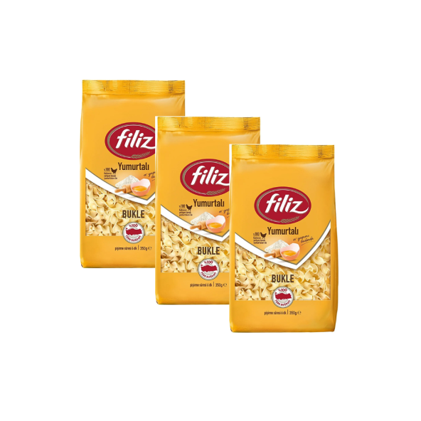 Yumurtalı Bukle Makarna x 3 adet ürün görseli 1