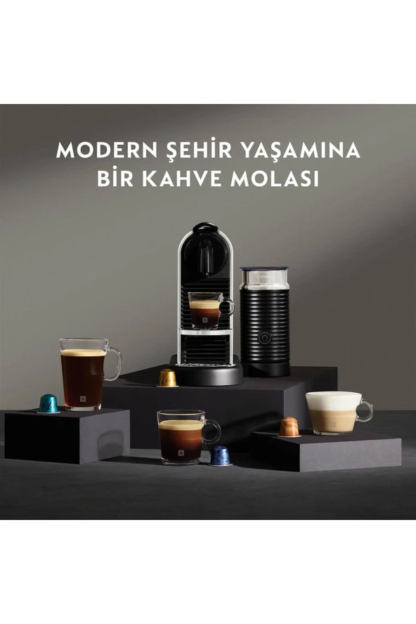Nespresso D145 Citiz Platinum Bundle ,Paslanmaz Çelik - Resim 3