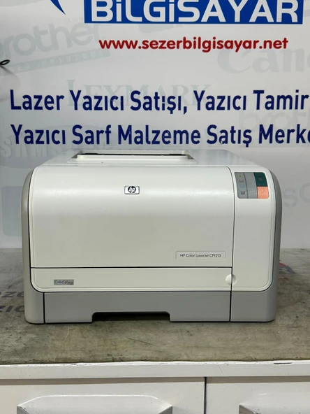 HP  CP1215 RENKLİ LAZER YAZICI EN UYGUN SARF MALZEMEYİ KULLANAN YAZICI ( 2, EL LAZER YAZICI ) ürün görseli 1