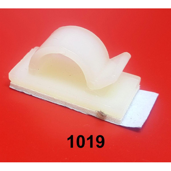 Yapışkanlı Kablo Klipsi YKKL-13X25 - 1019 300 Adet ürün görseli 1