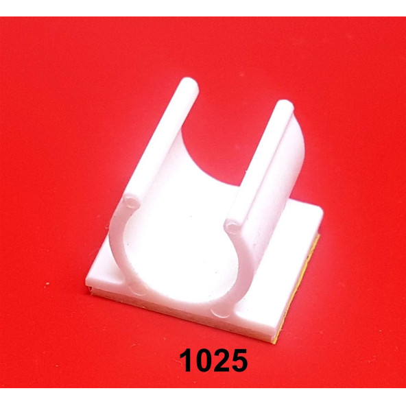 Yapışkanlı Kablo Klipsi YKKL_13x15 / 1025 300 Adet ürün görseli 1