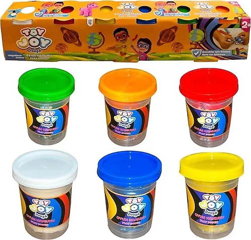 6 Lı Mini Oyun Hamuru ürün görseli 1