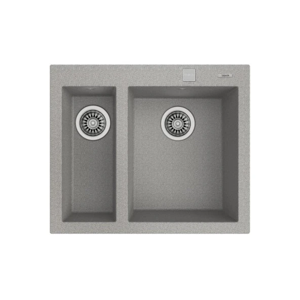 TEKA FORSQUARE 2B 590 TG GRİ EVYE ürün görseli 1