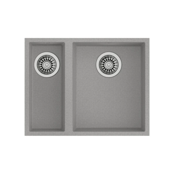 Teka SQUARE 560 TG Stone Grey Tezgah Altı Granit Eviye ürün görseli 1