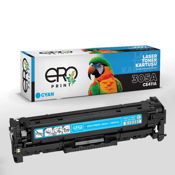 HP LaserJet Pro 400 Color M451dn Mavi Muadil Toner ürün görseli 1