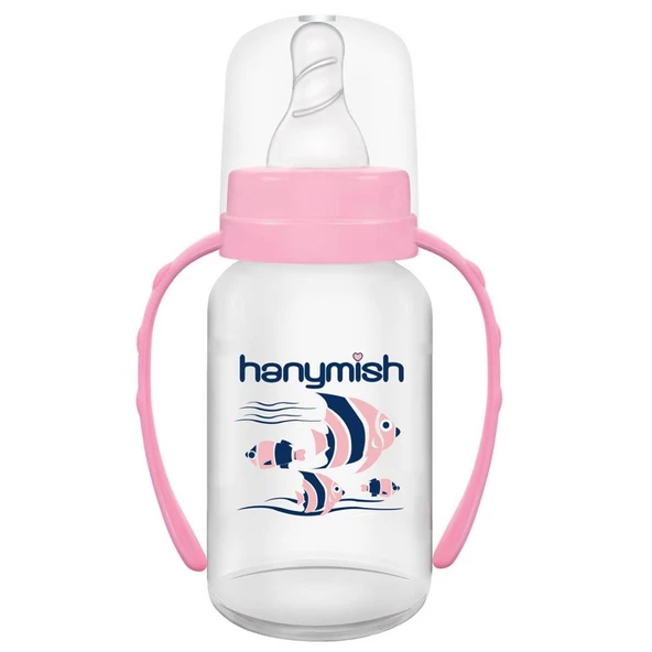 Hanymish 434 Kulplu PP Biberon 125 ml - Resim 3