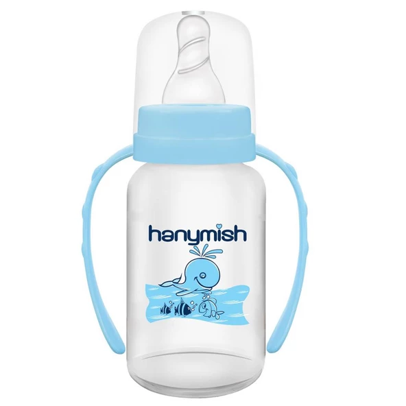 Hanymish 434 Kulplu PP Biberon 125 ml - Resim 2