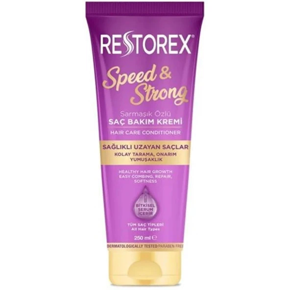 Restorex Sağlıklı Uzama Etkili Sarmaşık Özlü Saç Bakım Kremi 250 ml ürün görseli 1