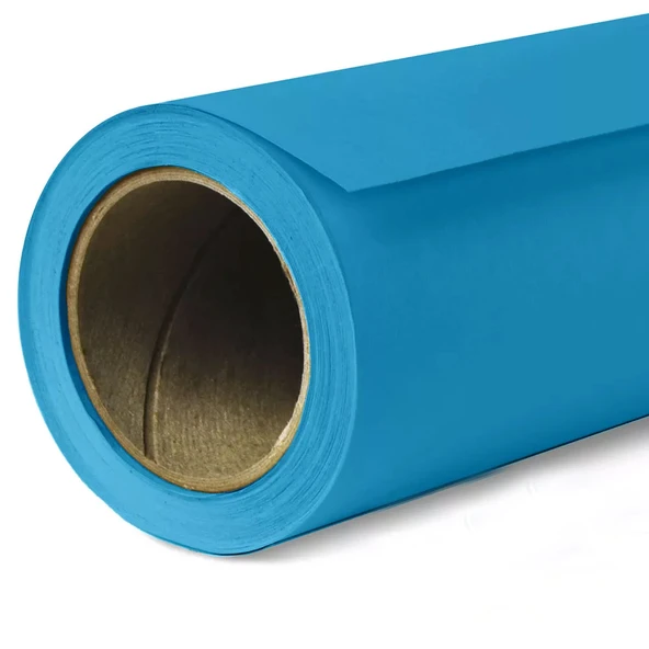 GDX 2.70x11 Metre Kağıt Sonsuz Fon Turkuaz 180g Yüksek Yoğunluklu Profesyonel Stüdyo Fonu ürün görseli 1