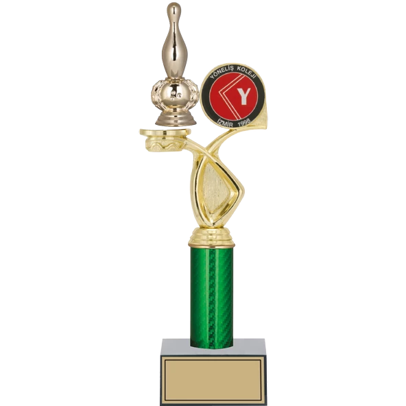 ODAK KUPA - Figürlü Kupalar - Bowling / Labut Figürlü Kupalar FG-018 B - 34 cm ürün görseli 1