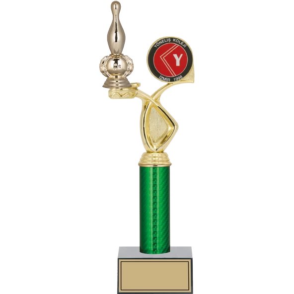 ODAK KUPA - Figürlü Kupalar - Bowling / Labut Figürlü Kupalar FG-018 A - 37 cm ürün görseli 1
