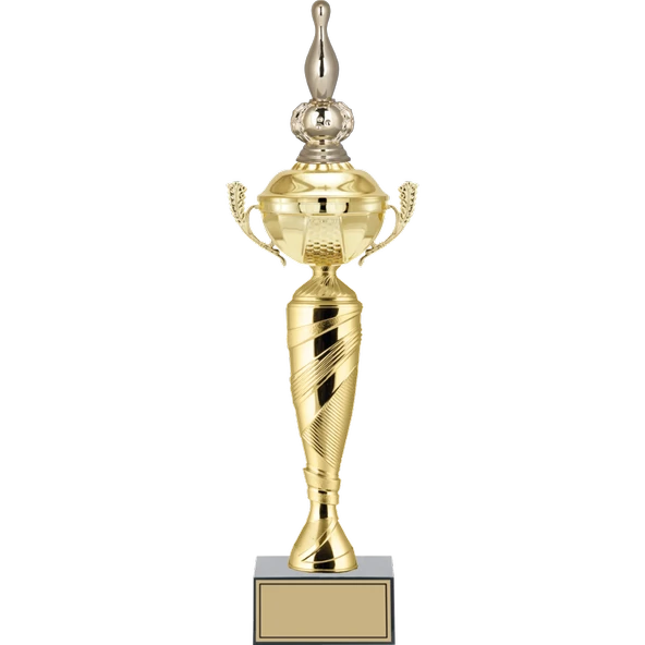 ODAK KUPA - Figürlü Kupalar - Bowling / Labut Figürlü Kupalar FG-076 B - 47 cm ürün görseli 1