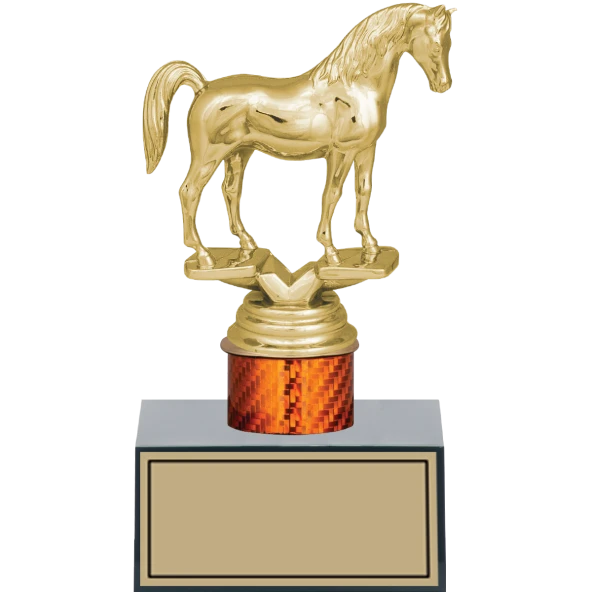 ODAK KUPA - Figürlü Kupalar - At Figürlü Kupalar FG-003 C - 17 cm ürün görseli 1