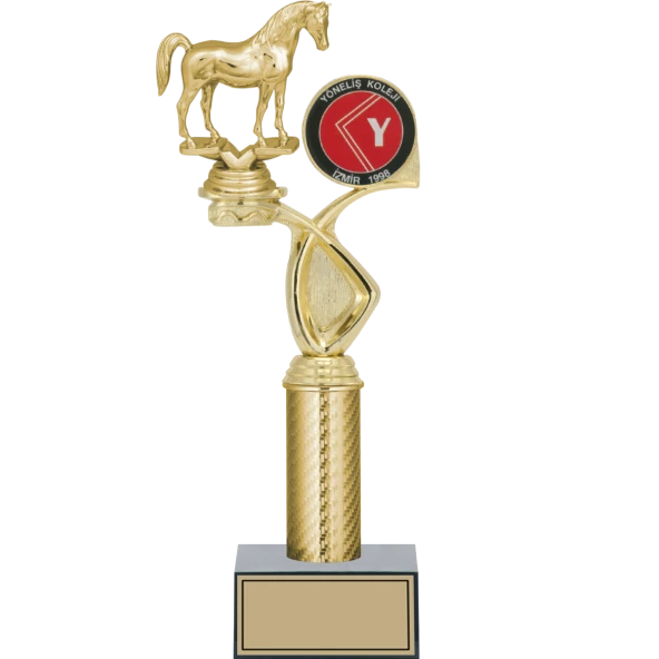 ODAK KUPA - Figürlü Kupalar - At Figürlü Kupalar FG-015 B - 34 cm ürün görseli 1
