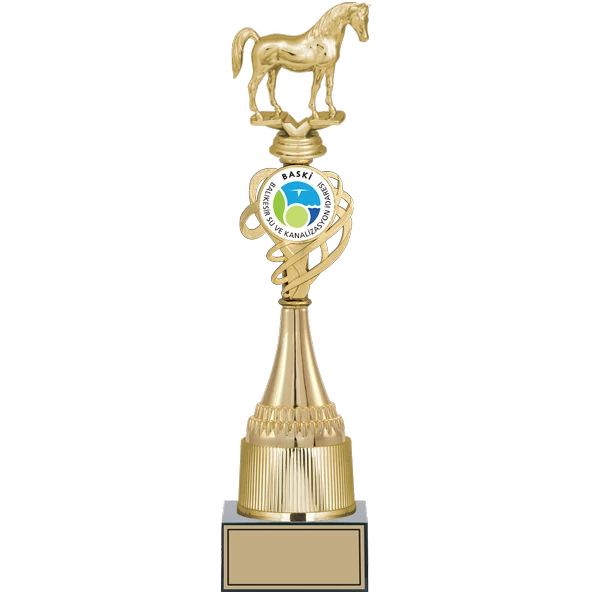 ODAK KUPA - Figürlü Kupalar - At Figürlü Kupalar FG-033 A - 40 cm ürün görseli 1