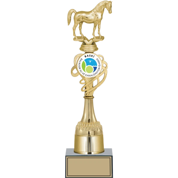 ODAK KUPA - Figürlü Kupalar - At Figürlü Kupalar FG-033 B - 37 cm ürün görseli 1