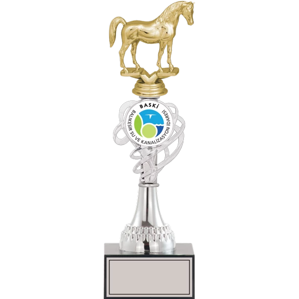 ODAK KUPA - Figürlü Kupalar - At Figürlü Kupalar FG-034 B - 33 cm ürün görseli 1