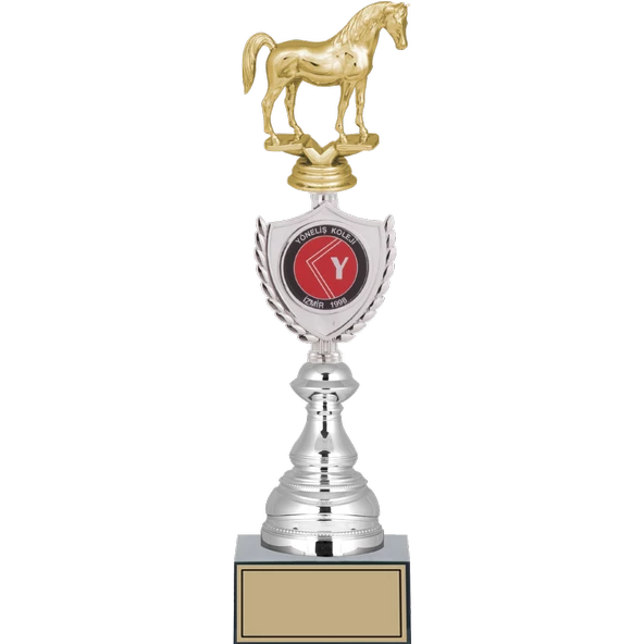 ODAK KUPA - Figürlü Kupalar - At Figürlü Kupalar FG-035 C - 36 cm ürün görseli 1