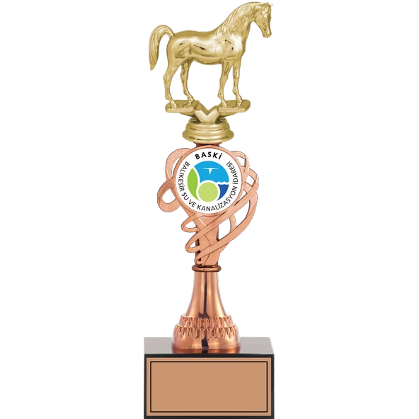 ODAK KUPA - Figürlü Kupalar - At Figürlü Kupalar FG-034 C - 31 cm ürün görseli 1