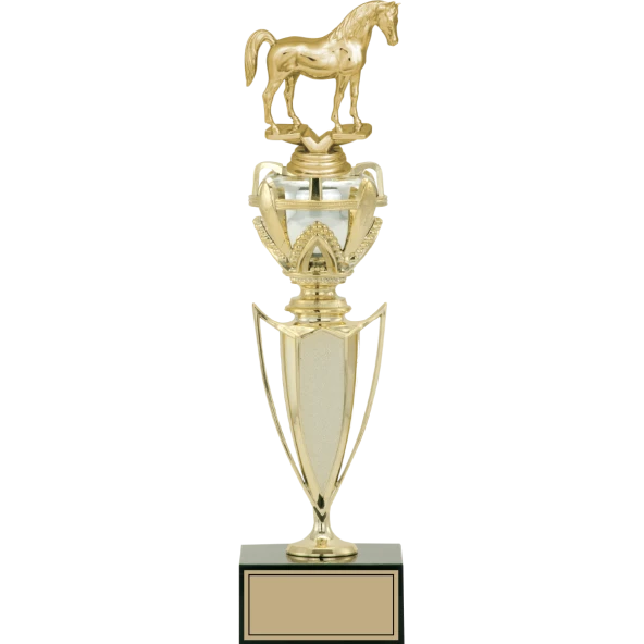 ODAK KUPA - Figürlü Kupalar - At Figürlü Kupalar FG-044 B - 38 cm ürün görseli 1