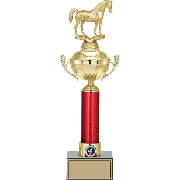 ODAK KUPA - Figürlü Kupalar - At Figürlü Kupalar FG-054 A - 43 cm ürün görseli 1