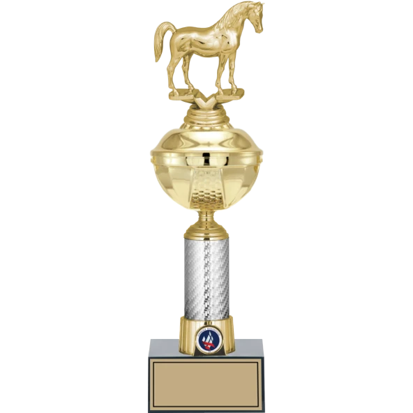 ODAK KUPA - Figürlü Kupalar - At Figürlü Kupalar FG-057 C - 38 cm ürün görseli 1