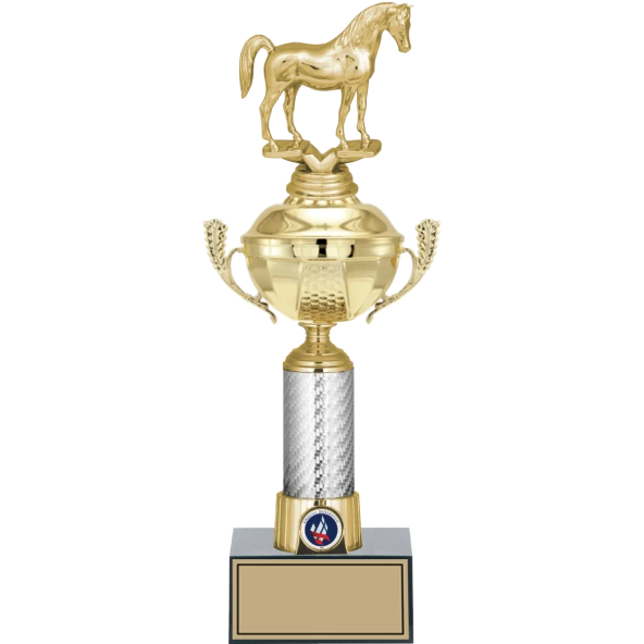 ODAK KUPA - Figürlü Kupalar - At Figürlü Kupalar FG-058 C - 38 cm ürün görseli 1