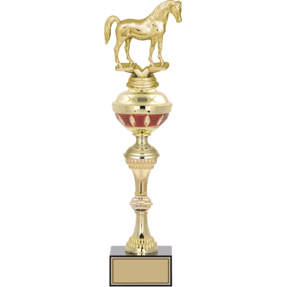 ODAK KUPA - Figürlü Kupalar - At Figürlü Kupalar FG-064 C - 42 cm ürün görseli 1