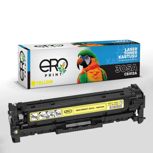HP LaserJet Pro 400 Color MFP M475dn Sarı Muadil Toner ürün görseli 1
