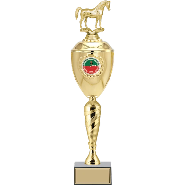 ODAK KUPA - Figürlü Kupalar - At Figürlü Kupalar FG-081 C - 52 cm ürün görseli 1