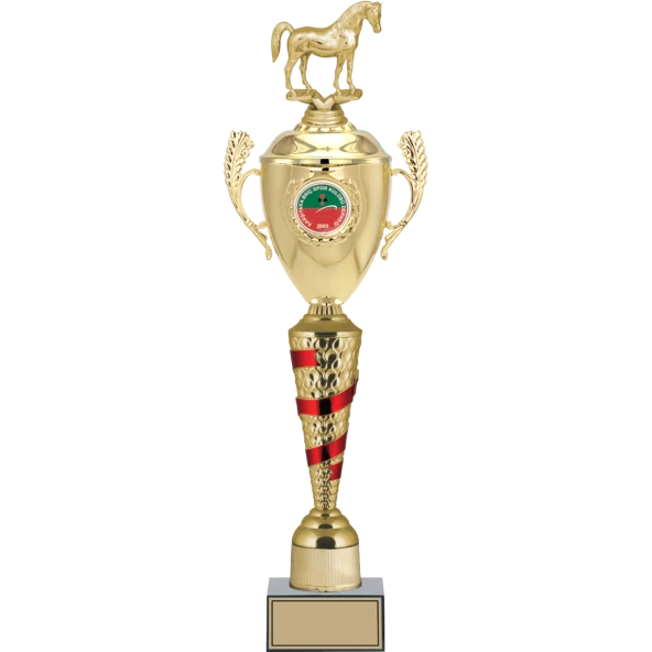 ODAK KUPA - Figürlü Kupalar - At Figürlü Kupalar FG-084 B - 60 cm ürün görseli 1