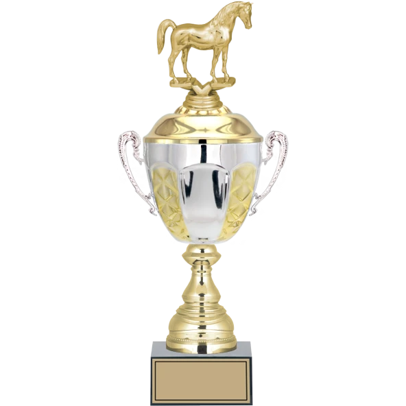 ODAK KUPA - Figürlü Kupalar - At Figürlü Kupalar FG-087 C - 41 cm ürün görseli 1