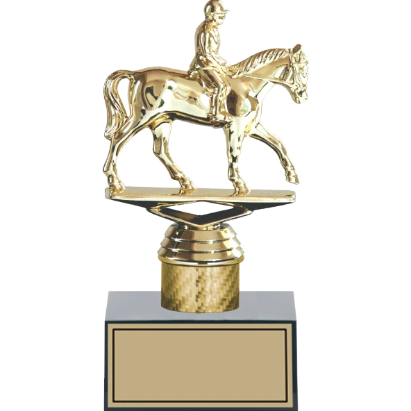ODAK KUPA - Figürlü Kupalar - At / Binici Figürlü Kupalar FG-001 B - 19 cm ürün görseli 1