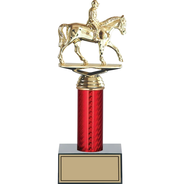 ODAK KUPA - Figürlü Kupalar - At / Binici Figürlü Kupalar FG-004 A - 27 cm ürün görseli 1