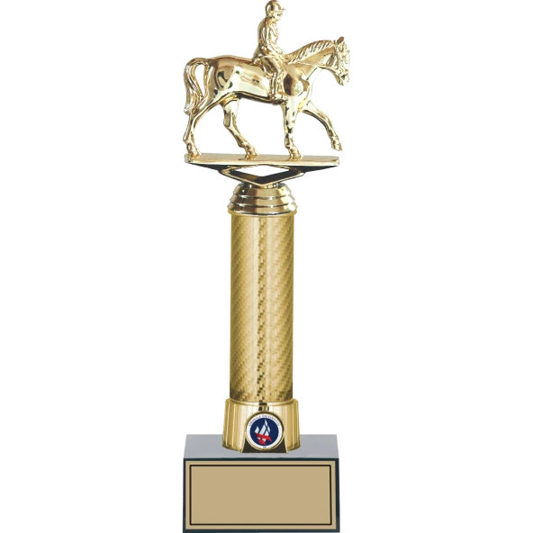 ODAK KUPA - Figürlü Kupalar - At / Binici Figürlü Kupalar FG-008 A - 33 cm ürün görseli 1