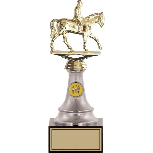 ODAK KUPA - Figürlü Kupalar - At / Binici Figürlü Kupalar FG-010 A - 27 cm ürün görseli 1