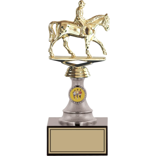 ODAK KUPA - Figürlü Kupalar - At / Binici Figürlü Kupalar FG-010 C - 25 cm ürün görseli 1