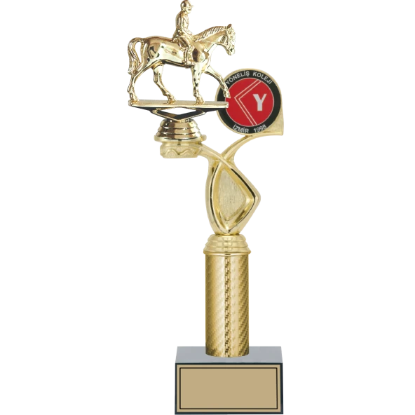ODAK KUPA - Figürlü Kupalar - At / Binici Figürlü Kupalar FG-015 B - 36 cm ürün görseli 1