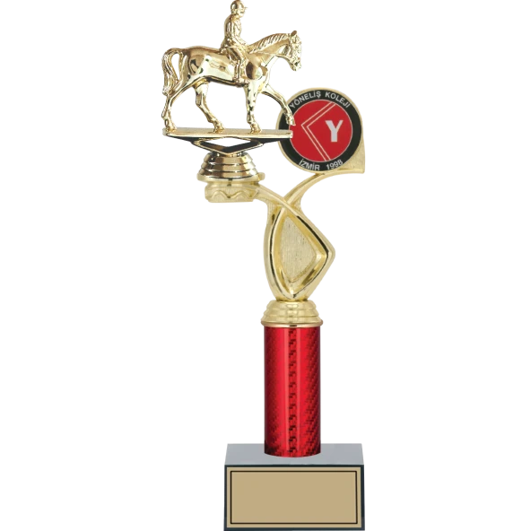 ODAK KUPA - Figürlü Kupalar - At / Binici Figürlü Kupalar FG-016 B - 36 cm ürün görseli 1
