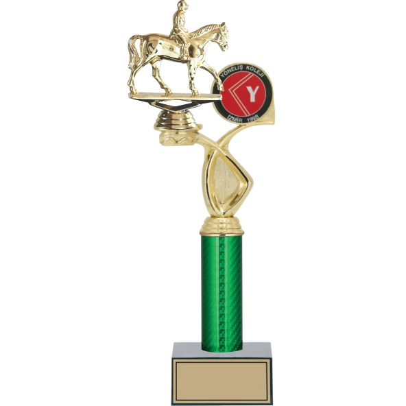 ODAK KUPA - Figürlü Kupalar - At / Binici Figürlü Kupalar FG-018 A - 39 cm ürün görseli 1