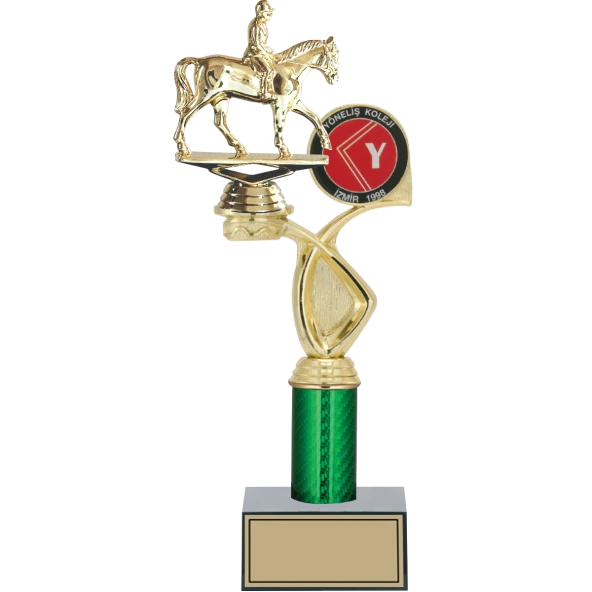 ODAK KUPA - Figürlü Kupalar - At / Binici Figürlü Kupalar FG-018 C - 34 cm ürün görseli 1
