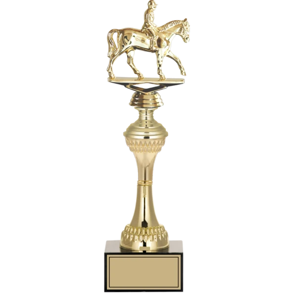 ODAK KUPA - Figürlü Kupalar - At / Binici Figürlü Kupalar FG-029 B - 34 cm ürün görseli 1