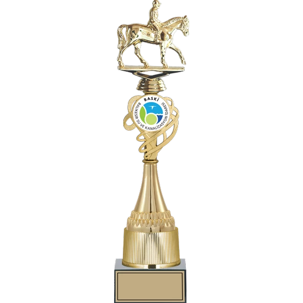 ODAK KUPA - Figürlü Kupalar - At / Binici Figürlü Kupalar FG-033 A - 42 cm ürün görseli 1