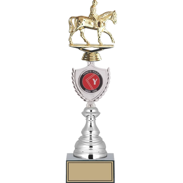 ODAK KUPA - Figürlü Kupalar - At / Binici Figürlü Kupalar FG-035 C - 38 cm ürün görseli 1